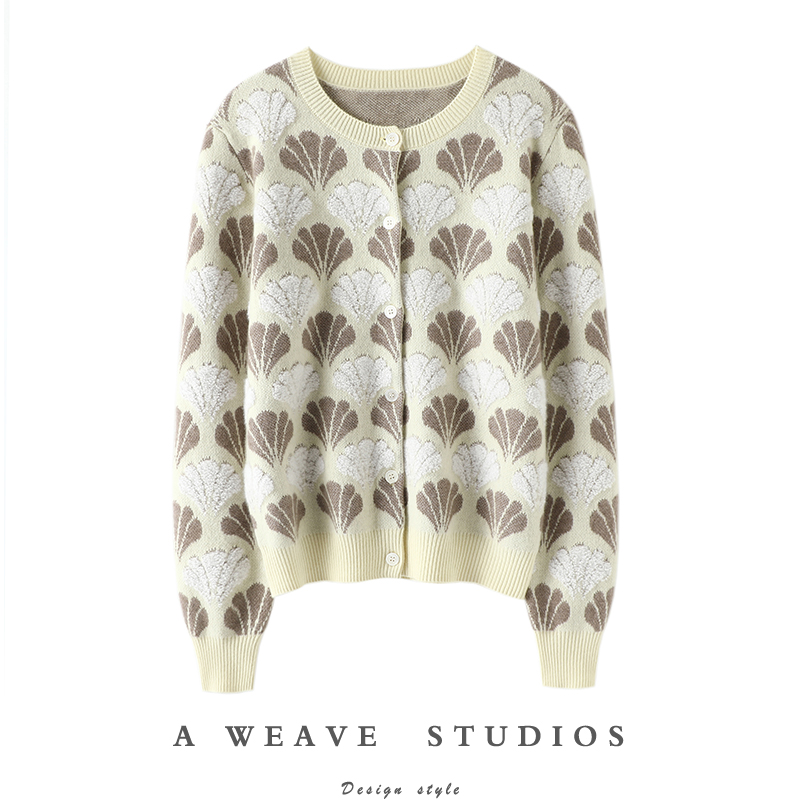 启超官方高端100%纯山羊绒衫