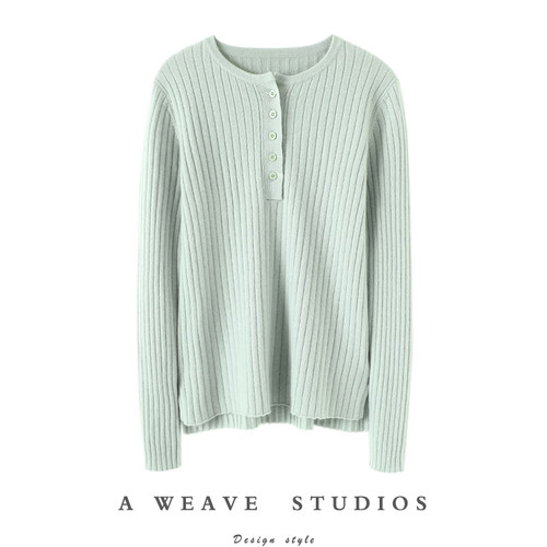 启超高端100%纯山羊绒衫