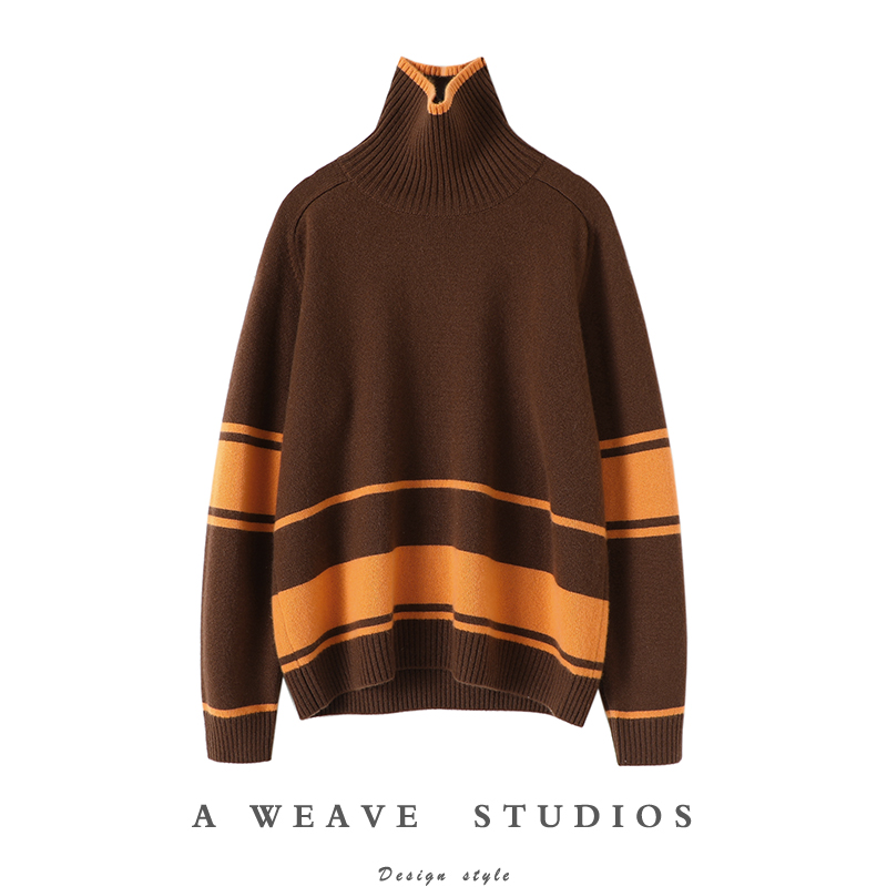 启超官方高端100%纯山羊绒衫