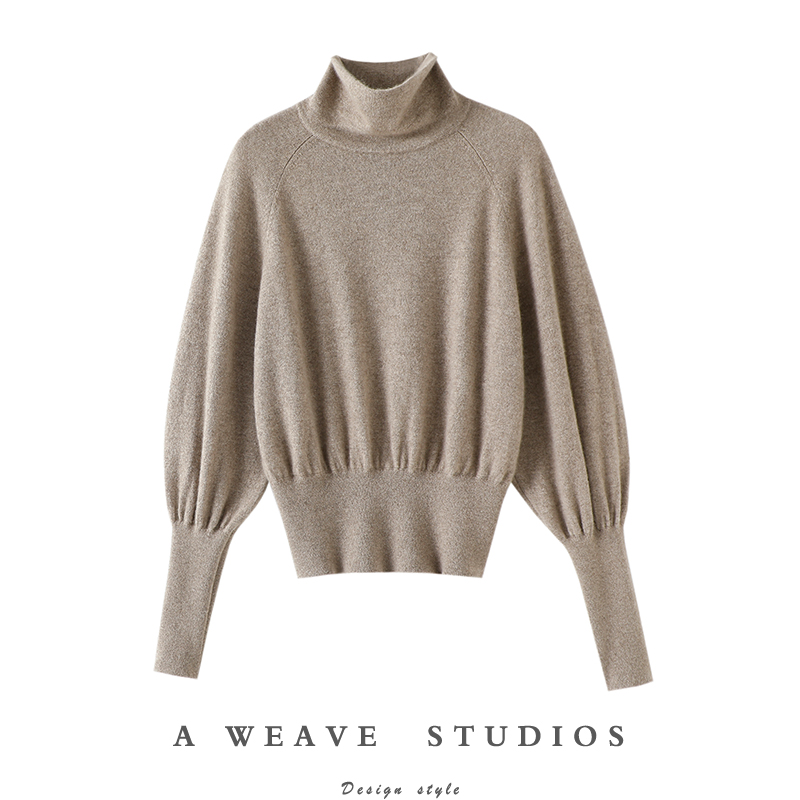 启超官方高端100%纯山羊绒衫