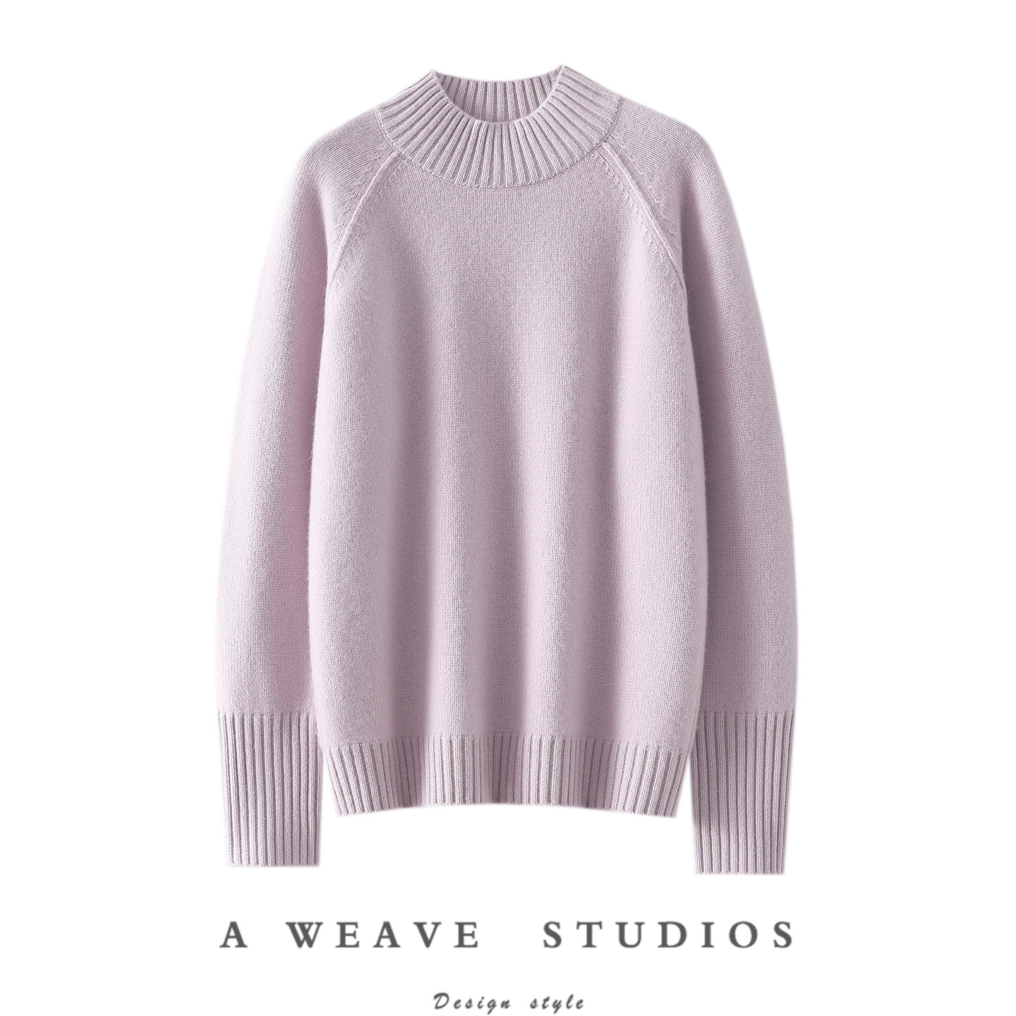 拿捏通勤穿搭！加厚100%纯山羊绒衫女半高领纯羊绒毛衣宽松秋冬季,女装/女士精品,羊绒衫,淘宝优惠券,粉丝福利购,淘宝优惠卷