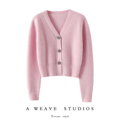 启超官方高端100%纯山羊绒衫