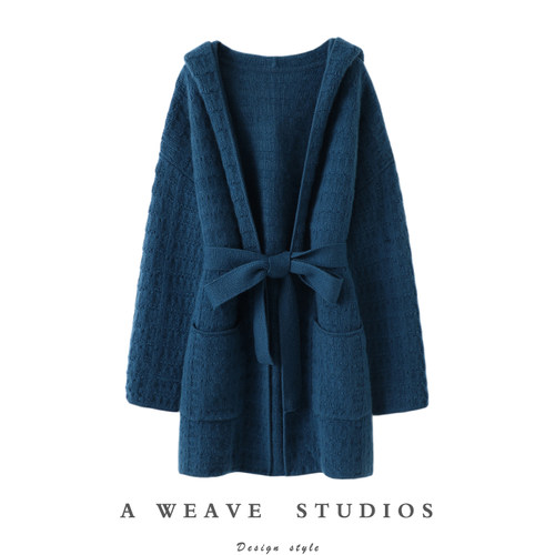 启超高端100%纯山羊绒衫