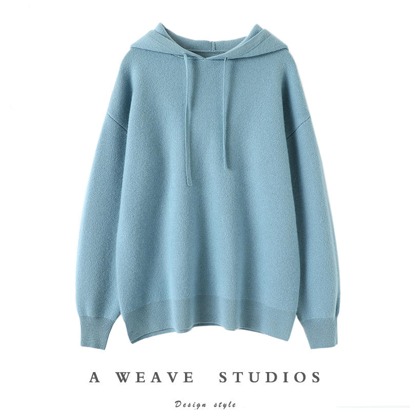 启超高端100%纯山羊绒衫