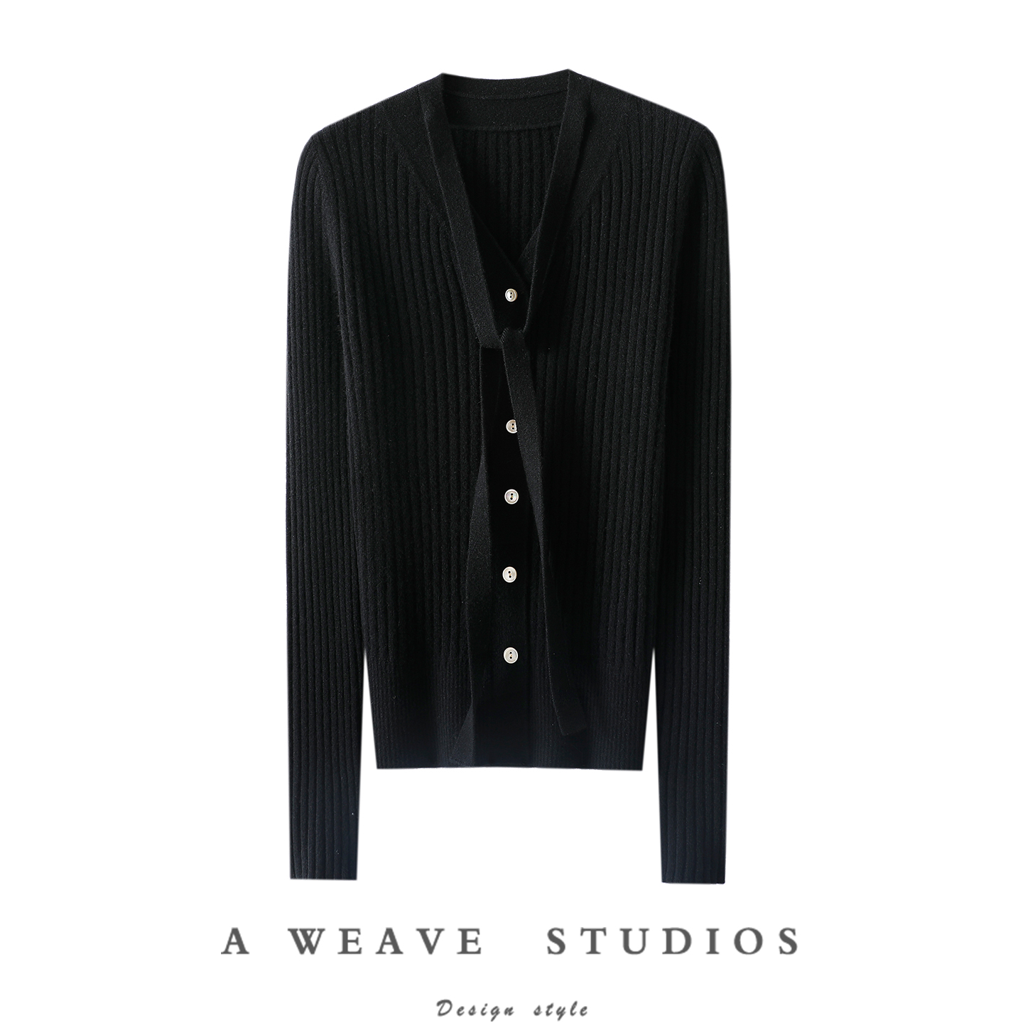 启超官方高端100%纯山羊绒衫