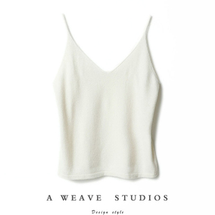 毛衣背心 纯羊绒吊带内搭外穿针织衫 一眼心动 怎么搭配都好看