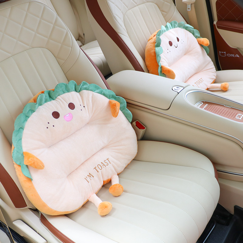 汽车腰靠车载护腰靠枕办公室腰垫靠垫可爱车内座椅吐司面包靠背垫,汽车用品/电子/清洗/改装,腰靠,淘宝优惠券,粉丝福利购,淘宝优惠卷