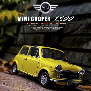 WELLY威利1:24迷你库珀MINI COOPER1300仿真合金汽车模型收藏摆件