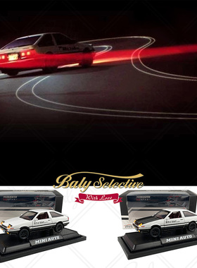 1:30头文字D仿真合金车模AE86模型飘移声光回力小车玩具2026新品