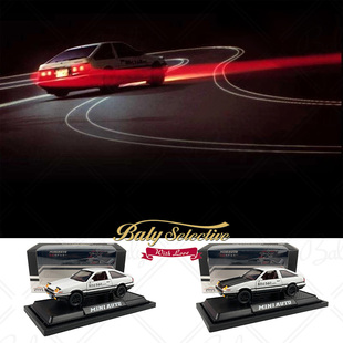 1:30头文字D仿真合金车模AE86模型飘移声光回力小车玩具2026新品