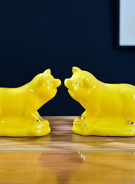 情侣可爱新高端简约动物桌面现代