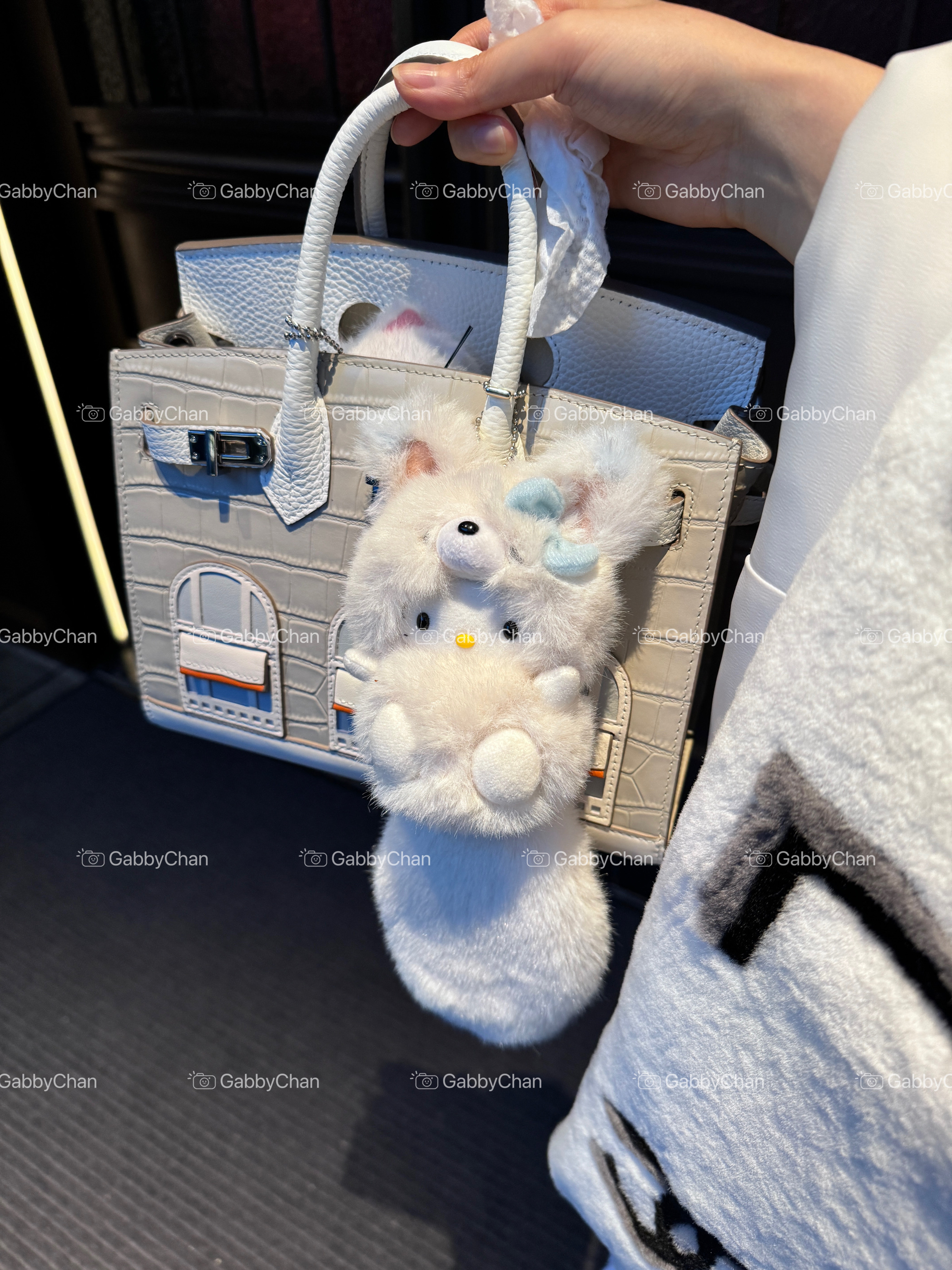 现货 北海道限定 多巴胺大尾巴挂件 高品质版 可爱毛绒公仔玩偶