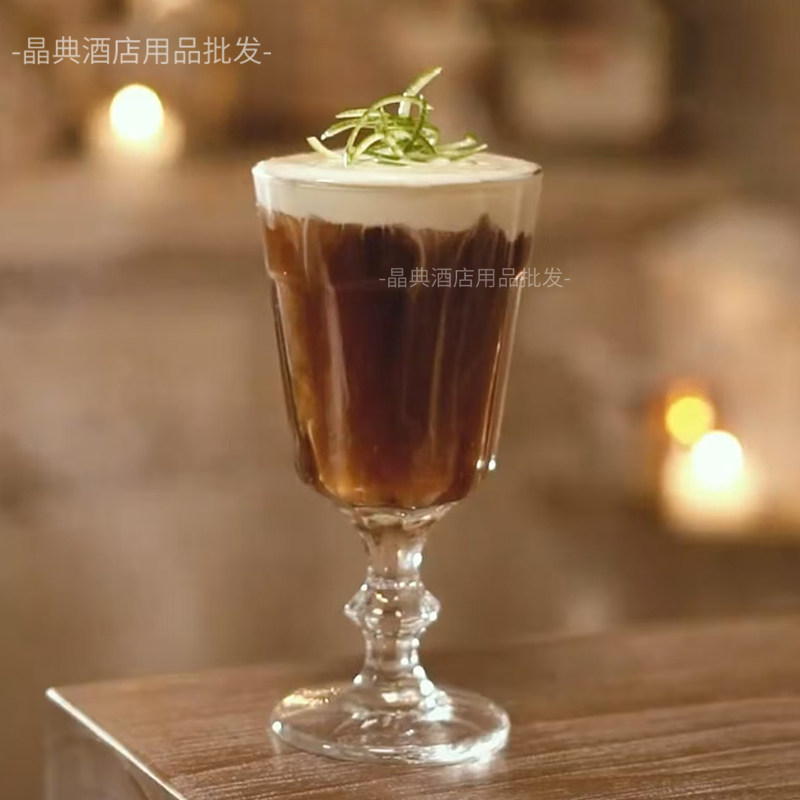 调酒苦艾高脚酒杯 艾碧斯酒杯 苦精杯 茴香酒杯 复古文艺燃烧酒杯