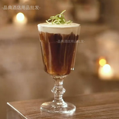 调酒苦艾高脚酒杯 艾碧斯酒杯 苦精杯 茴香酒杯 复古文艺燃烧酒杯