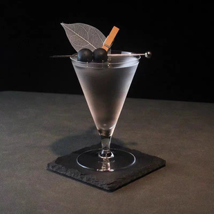 木村酒吧矮脚马天尼杯日式 鸡尾酒杯马提尼杯创意三角杯饮品杯子