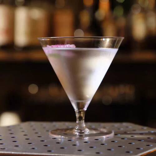 酒吧新款日式矮脚马天尼杯木村精致鸡尾酒杯马提尼杯创意三角酒杯