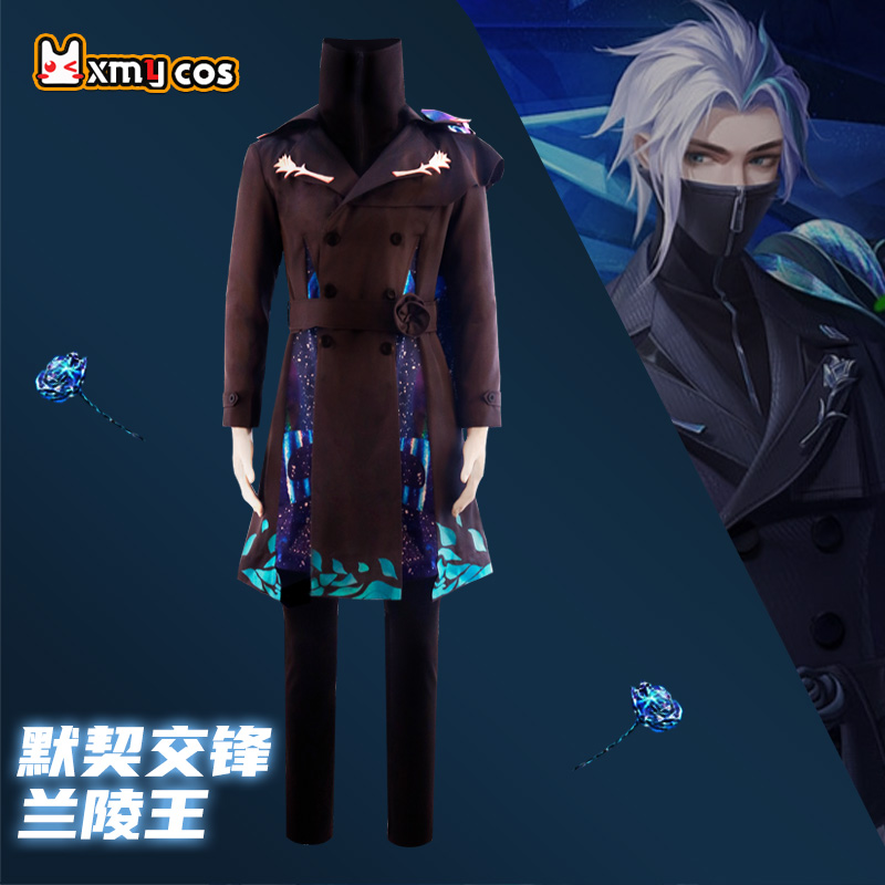 星漫域王者农药cos服兰陵王花木兰默契交锋情玫瑰行动
