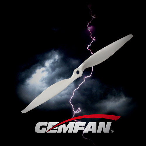 GEMFAN 尼龙高效电动螺旋桨12X6 固定翼使用 1支装正桨