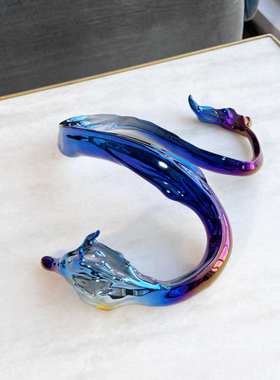 陶瓷中国龙陶瓷雕塑景德镇原创