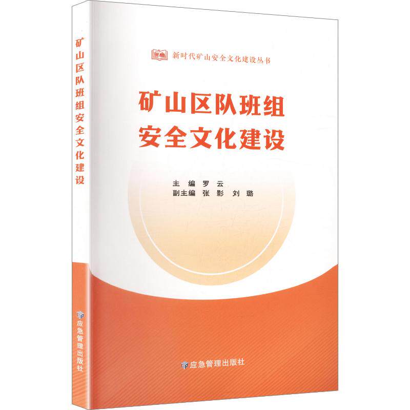 矿山区队班组安全文化建设 罗云 主编 矿业技术专业科技 新华书店正版图书籍 应急管理出版社