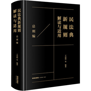 实务解析社科 社 王利明 法律出版 图书籍 新华书店正版 司法案例 编 等 总则编 民法典新规则解读与适用