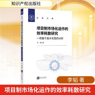 图书籍 社 分析 金融投资经管 励志 著 一项基于县乡实践 李韬 知识产权出版 项目制市场化运作 新华书店正版 效率耗散研究
