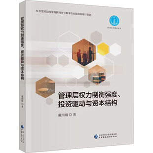 著 管理其它经管 中国财政经济出版 投资驱动与资本结构 社 图书籍 戴雨晴 新华书店正版 管理层权力制衡强度 励志
