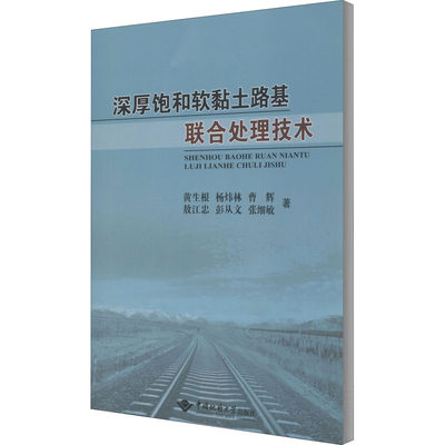 深厚饱和软黏土路基联合处理技术 黄生根 等 著 冶金工业专业科技 新华书店正版图书籍 中国地质大学出版社