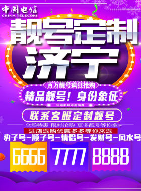山东济宁吉祥手机选号连号靓号手机卡靓号靓号吉祥号码定制号码卡