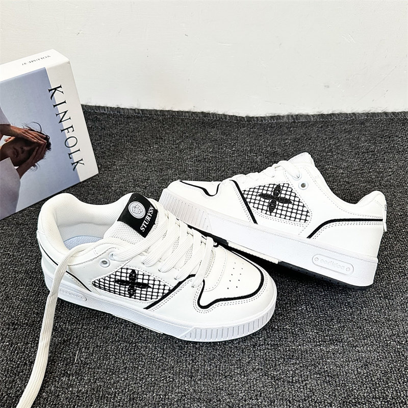 原创设计板鞋女ins潮2026春季新款小众百搭学生运动休闲小白鞋子