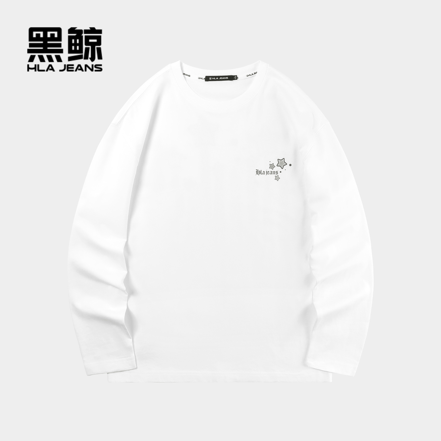 舒适圆领 印花工艺 宽松版型