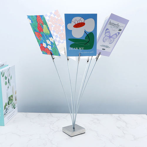 翊寰华如方形8支便签夹电镀工艺