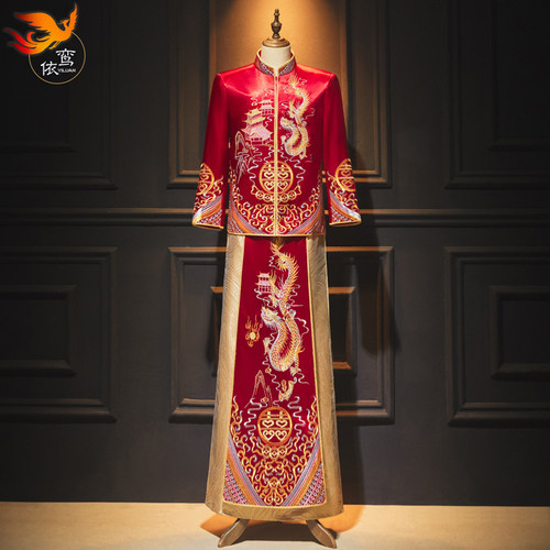 依鸾新款秀禾服男装上市啦