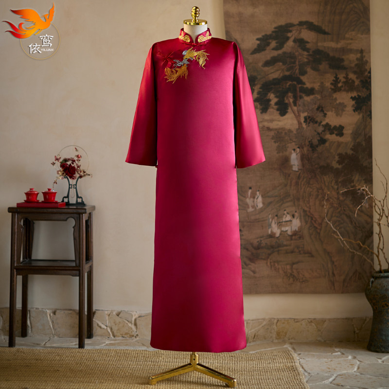 新郎中式结婚秀禾服2025新款龙凤褂男生婚礼敬酒服接亲服唐装婚服,男装,秀禾服,淘宝优惠券,粉丝福利购,淘宝优惠卷