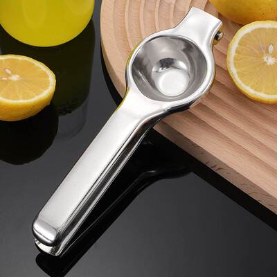 Stainless steel lemon clip Manual Juicer fruit squeezer