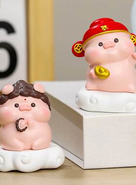 New Buddha style small ornaments happy lotus office station