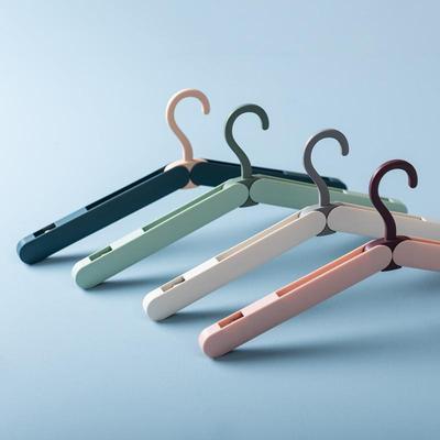 Folding hanger hook with clip travel portable drying hanger