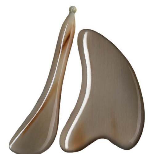 Factory Outlet White Buffalo Horn Scraping Board Facial