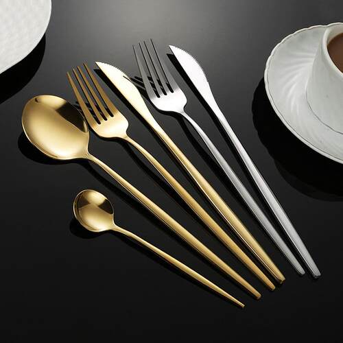 Portuguese Stainless Steel Steak Knife, Fork and Spoon suit