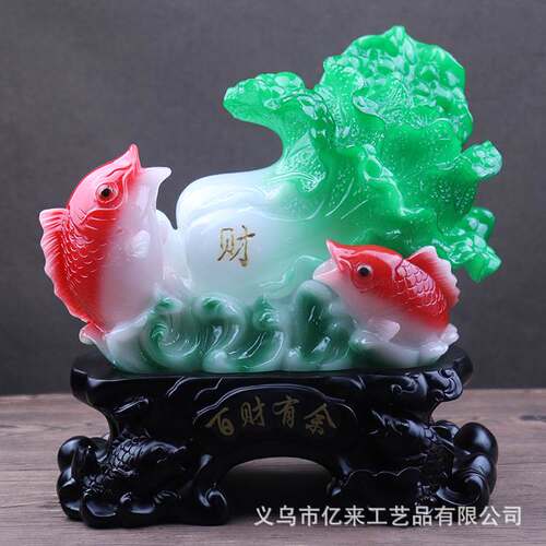 Baicai has more than jade cabbage ornaments every year has
