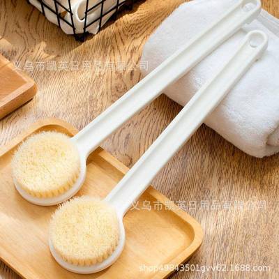 Bath Brush Scrubbing Artifact Soft Hair Long Handle Bath