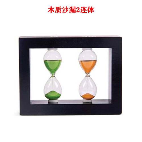 Wholesale conjoined Wooden hourglass 30 seconds +1+3+5+10