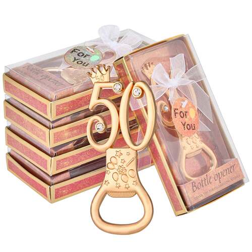50-year-old bottle opener birthday gift party party gift