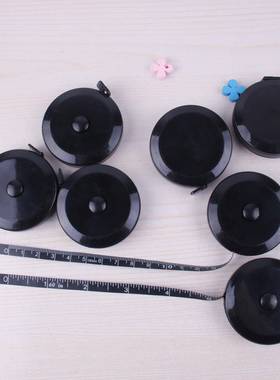 Black small tape measure 2 mete height measure  waist
