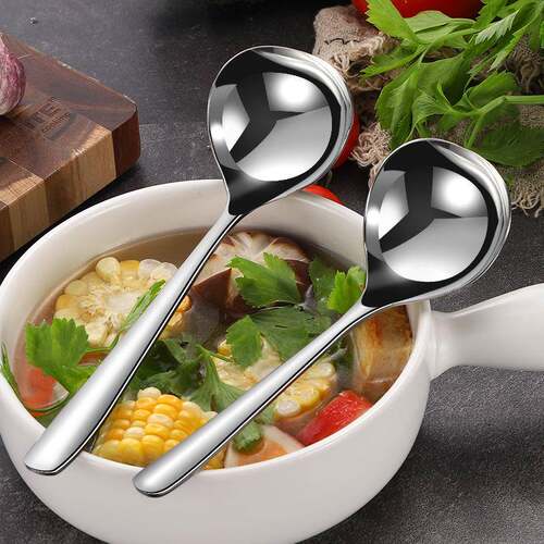 Stainless Steel Soup Shell Thickened and Deepened Long