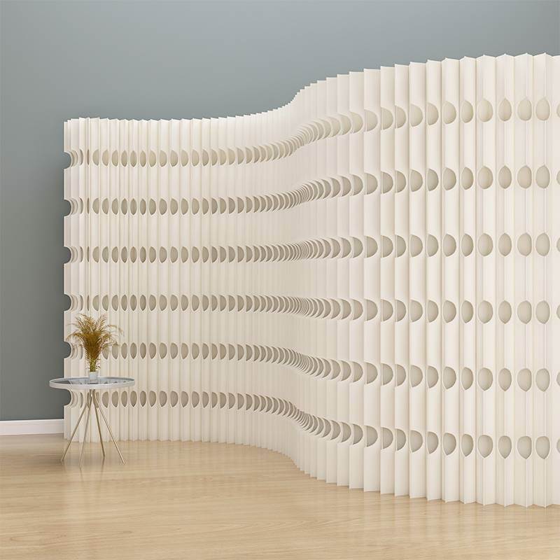 Screen partition fake wall shielding office exhibition