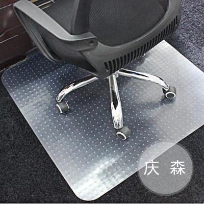 Square convex nail chair mat floor mat office plastic