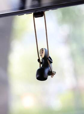Faceless men's car pendant cute car decoration car pendant