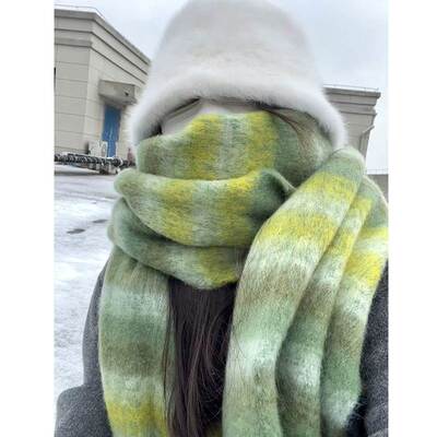 New Style Mauhaimori Scarf Women's Winter High-end