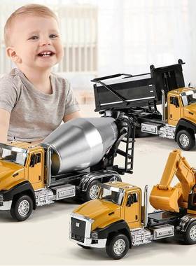 Alloy engneerng vehcle model chldren's toys 3 to 6